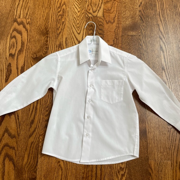 Mavezzano NWOT boys white collared dress shirt - Picture 2 of 3